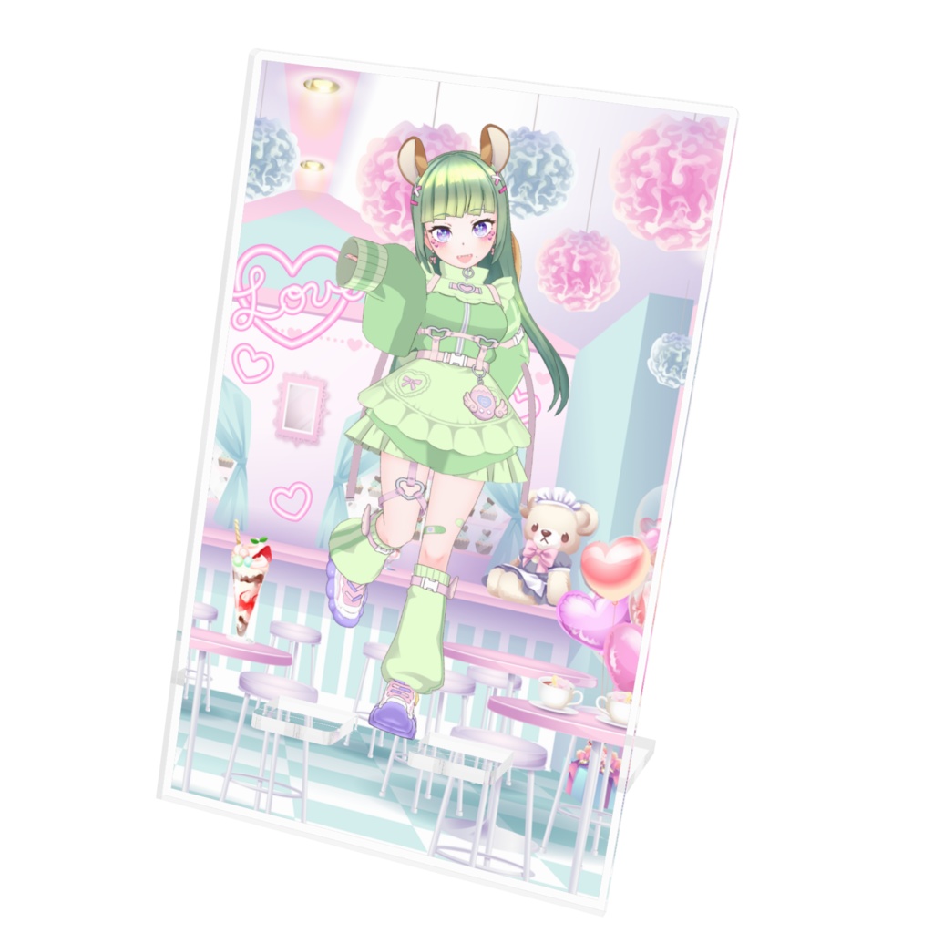 【IRis】12月記念日グッズ-アクリルスマホスタンド[1221]