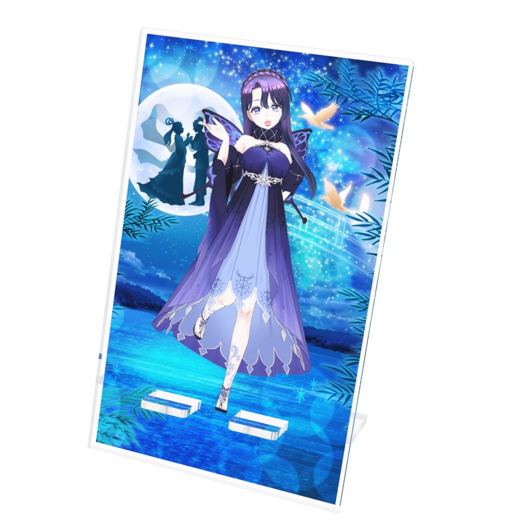 【LapisBelle】12月記念日グッズ-アクリルスマホスタンド[1201]