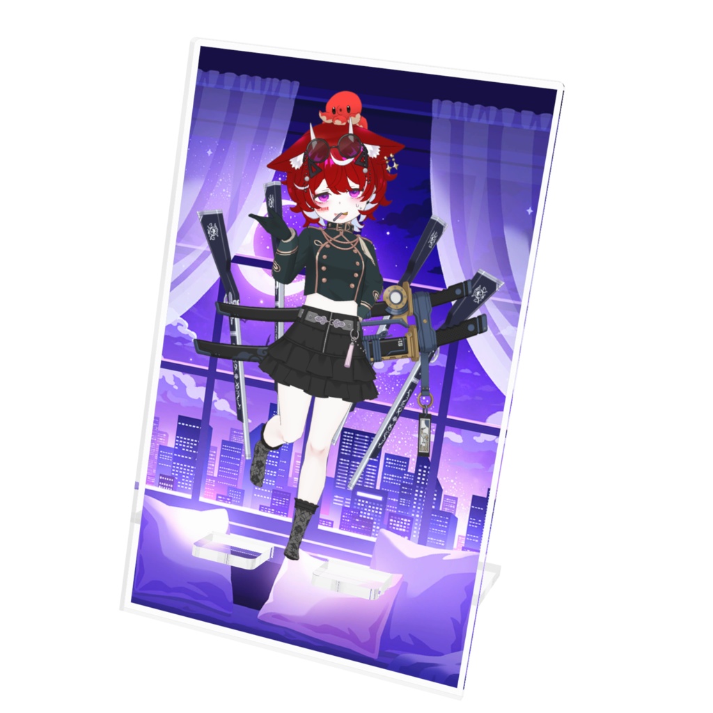 【T4ko】12月記念日グッズ-アクリルスマホスタンド[1227]