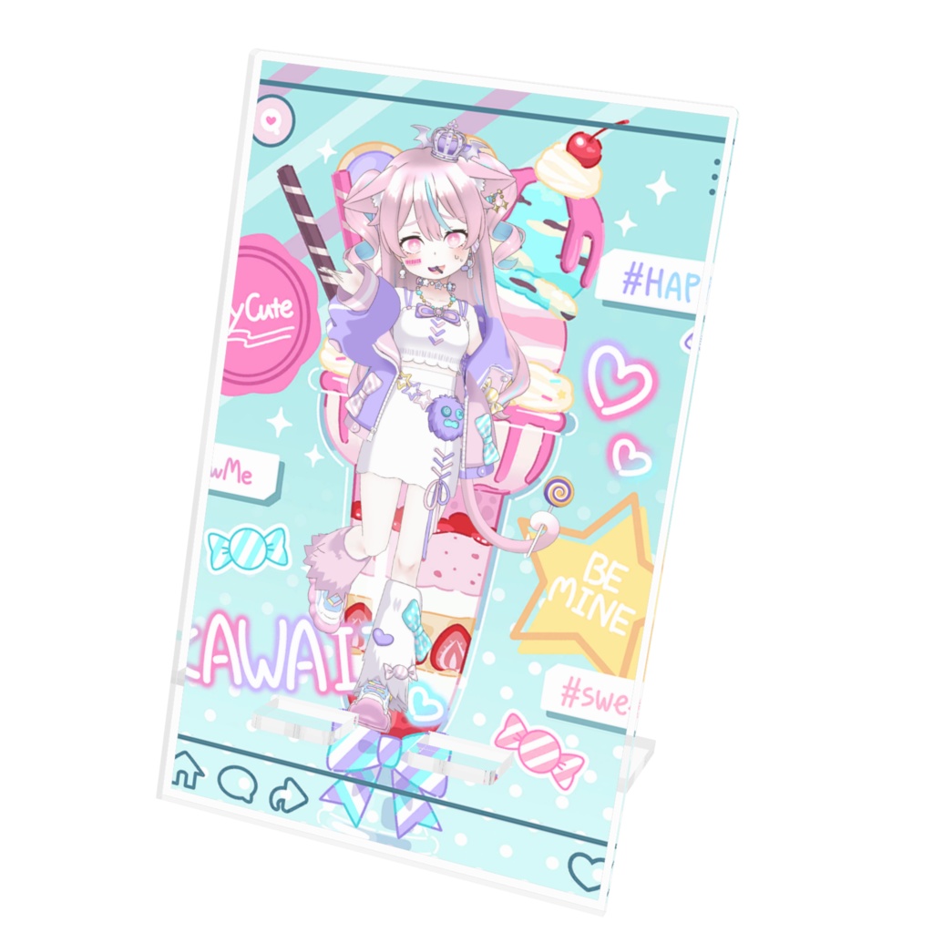 【V1vi】12月記念日グッズ-アクリルスマホスタンド[1228]