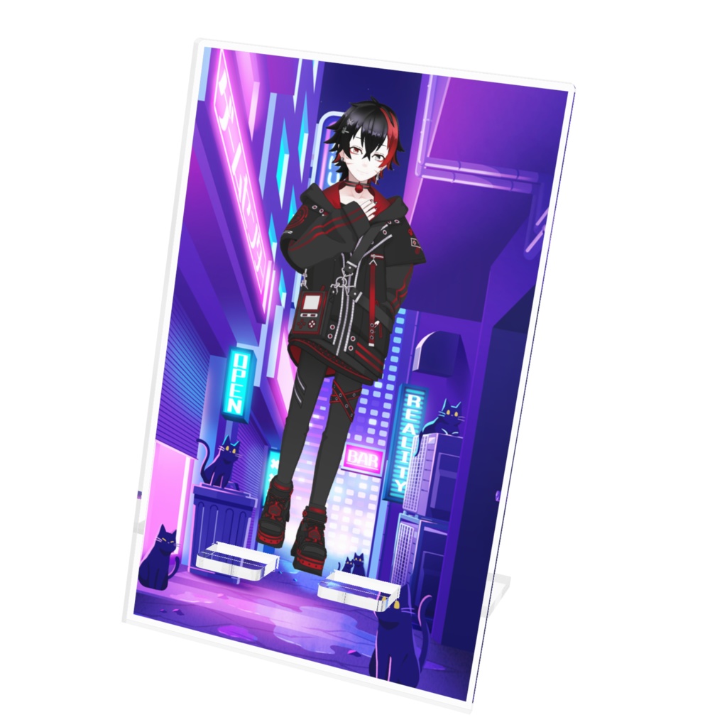 【asmi@夢迷】12月記念日グッズ-アクリルスマホスタンド[1221]