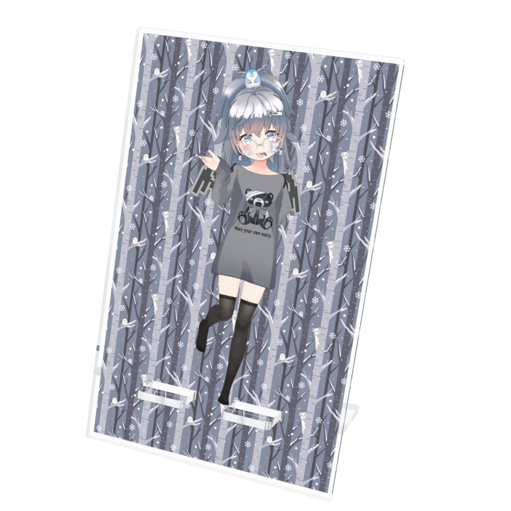 【kasa】12月記念日グッズ-アクリルスマホスタンド[1216]