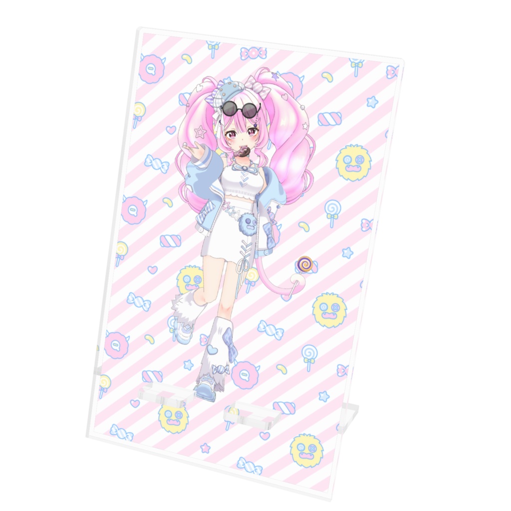 【nicoﾃｨｱ】12月記念日グッズ-アクリルスマホスタンド[1224]