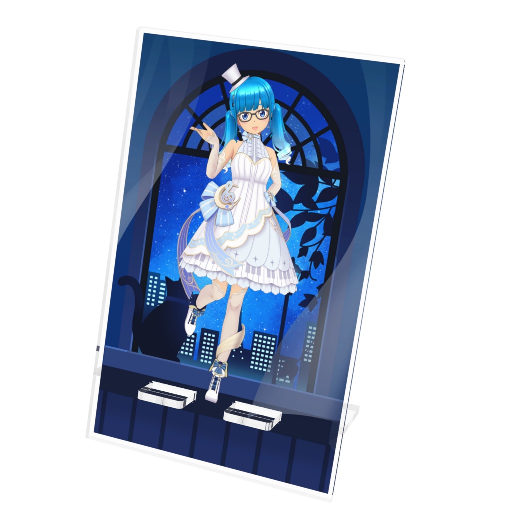 【あおりんゴ】12月記念日グッズ-アクリルスマホスタンド[1201]