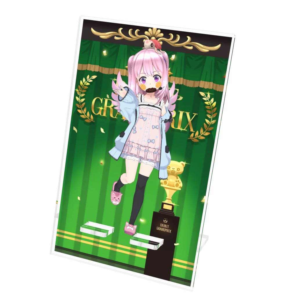 【あむちゃん】12月記念日グッズ-アクリルスマホスタンド[1220]