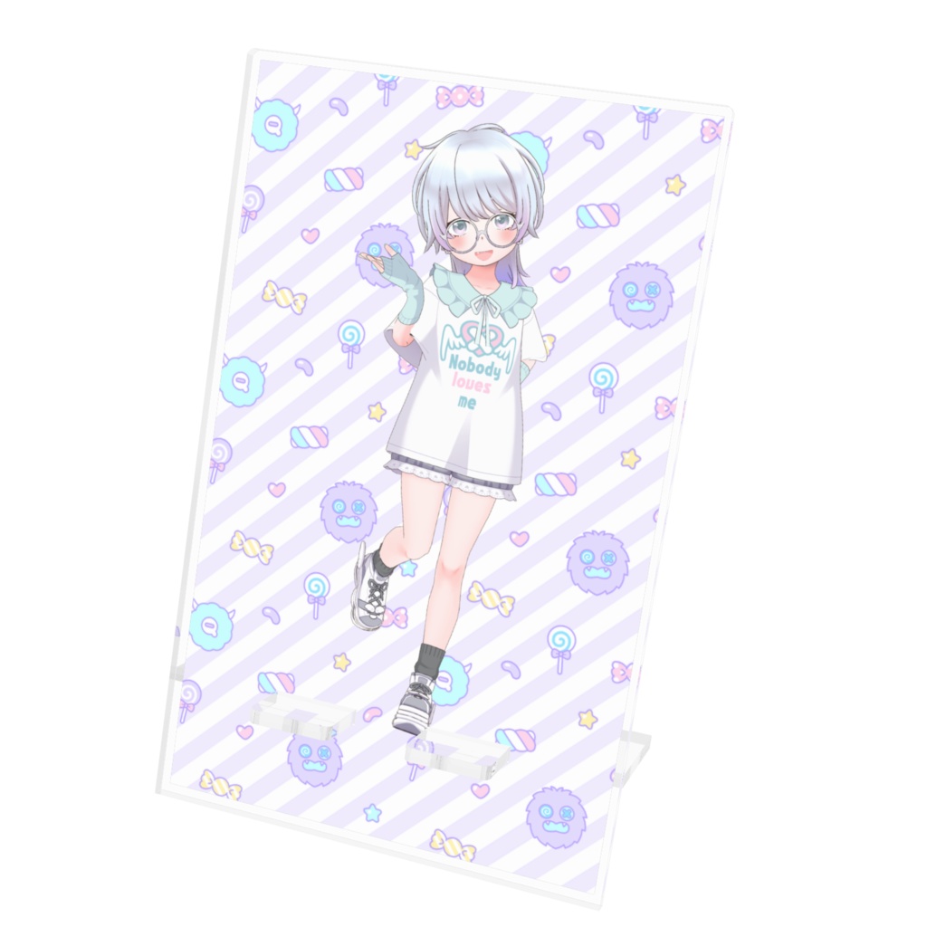 【あを井ｲﾓ】12月記念日グッズ-アクリルスマホスタンド[1225]