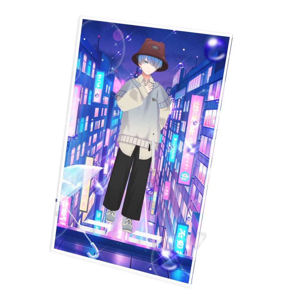 【あれす】12月記念日グッズ-アクリルスマホスタンド[1222]