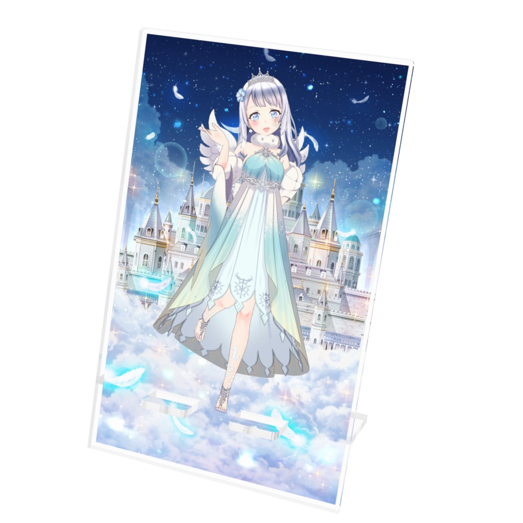 【あーゆー　淡雪ユウ】12月記念日グッズ-アクリルスマホスタンド[1223]