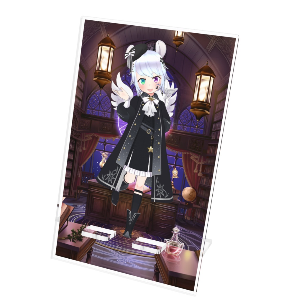 【あるま てくのす】12月記念日グッズ-アクリルスマホスタンド[1223]