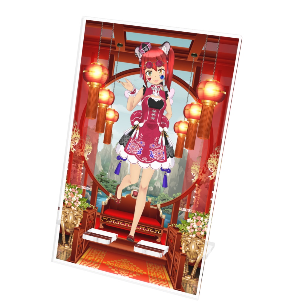 【うーちゃ】12月記念日グッズ-アクリルスマホスタンド[1219]