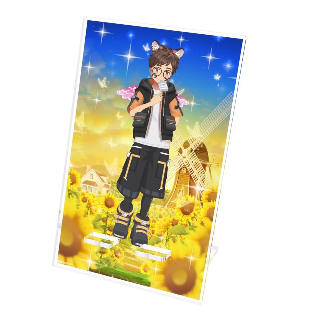 【おねらこれくしょん。】12月記念日グッズ-アクリルスマホスタンド[1203]