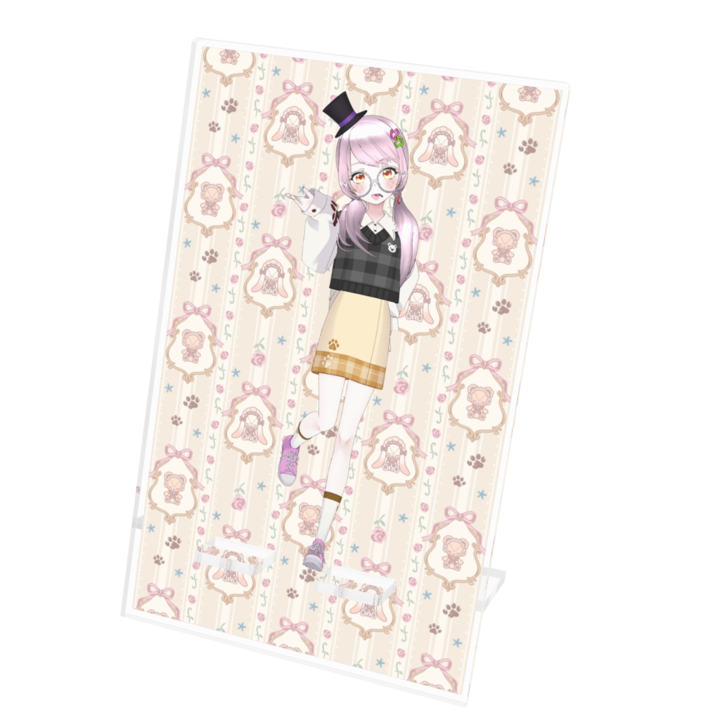 【おもち】12月記念日グッズ-アクリルスマホスタンド[1222]