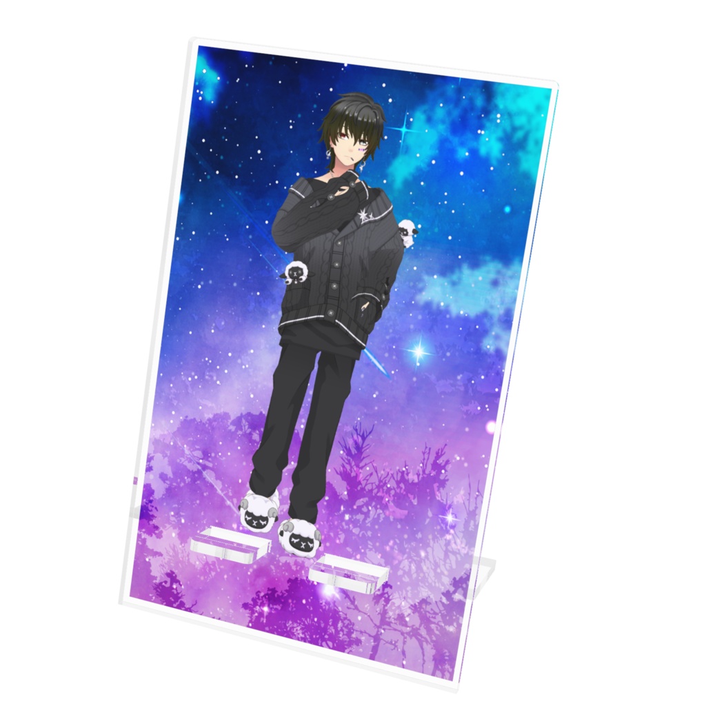 【お座りマン】12月記念日グッズ-アクリルスマホスタンド[1219]