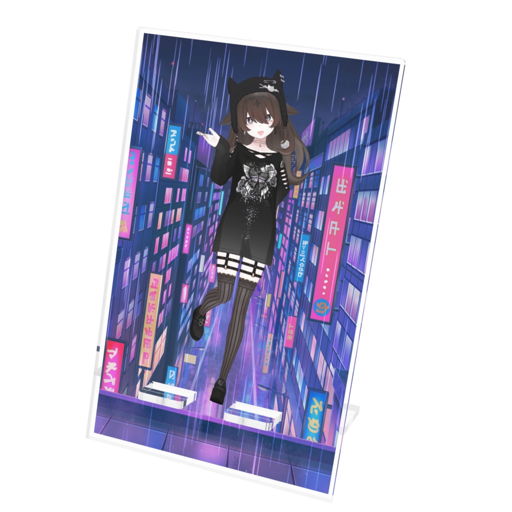 【かさな】12月記念日グッズ-アクリルスマホスタンド[1209]