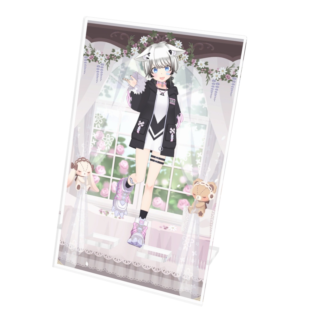 【かぷちいぬ】12月記念日グッズ-アクリルスマホスタンド[1226]