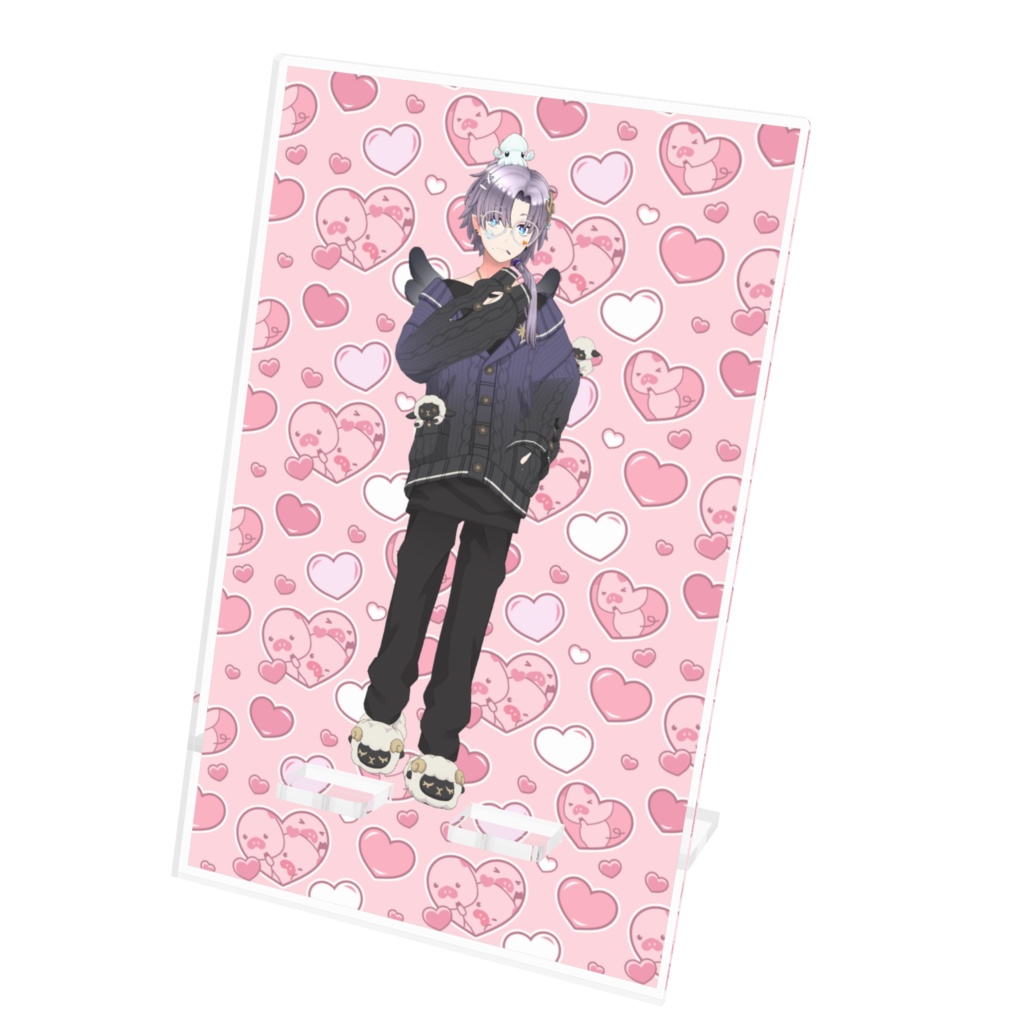 【がっはっは】12月記念日グッズ-アクリルスマホスタンド[1213]