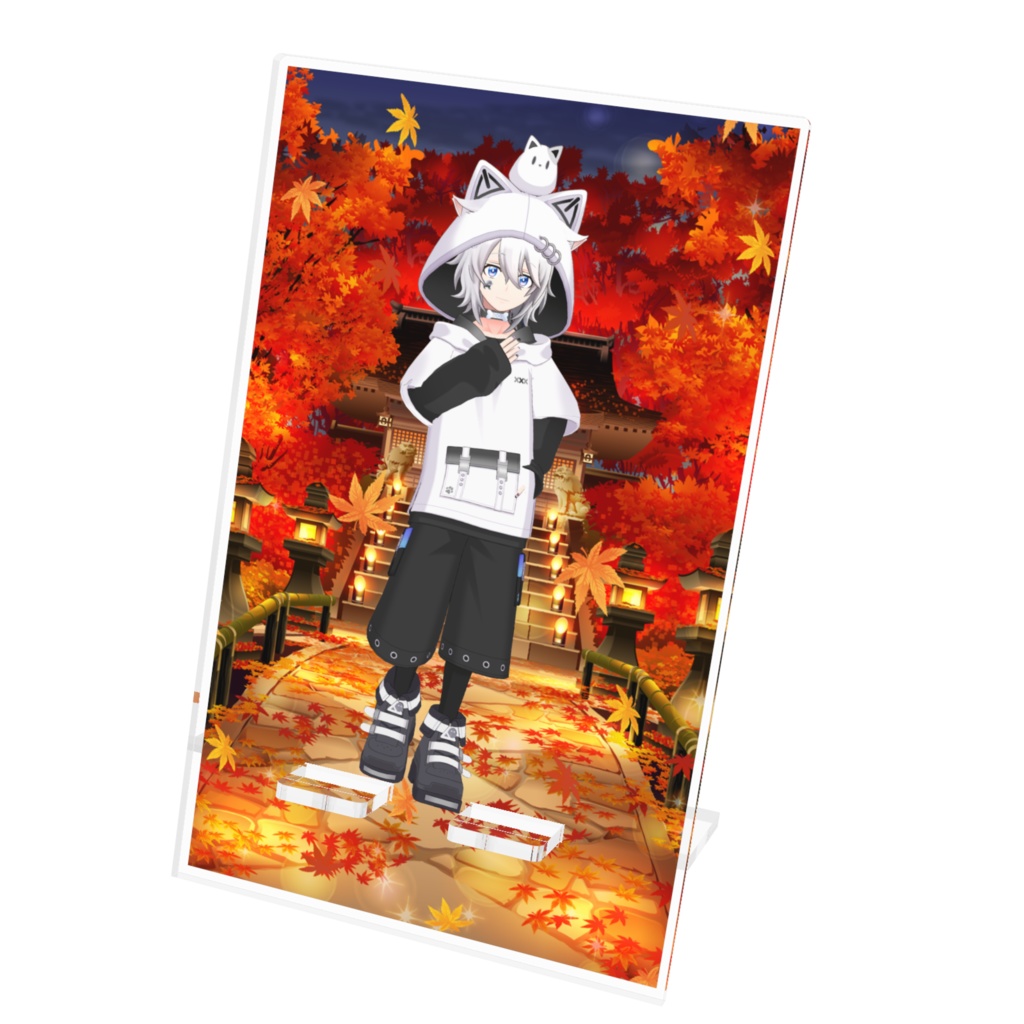 【きょん】12月記念日グッズ-アクリルスマホスタンド[1203]