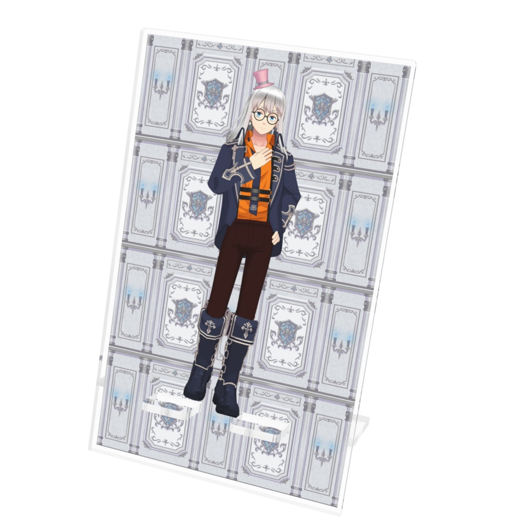 【けんざぶろう】12月記念日グッズ-アクリルスマホスタンド[1208]