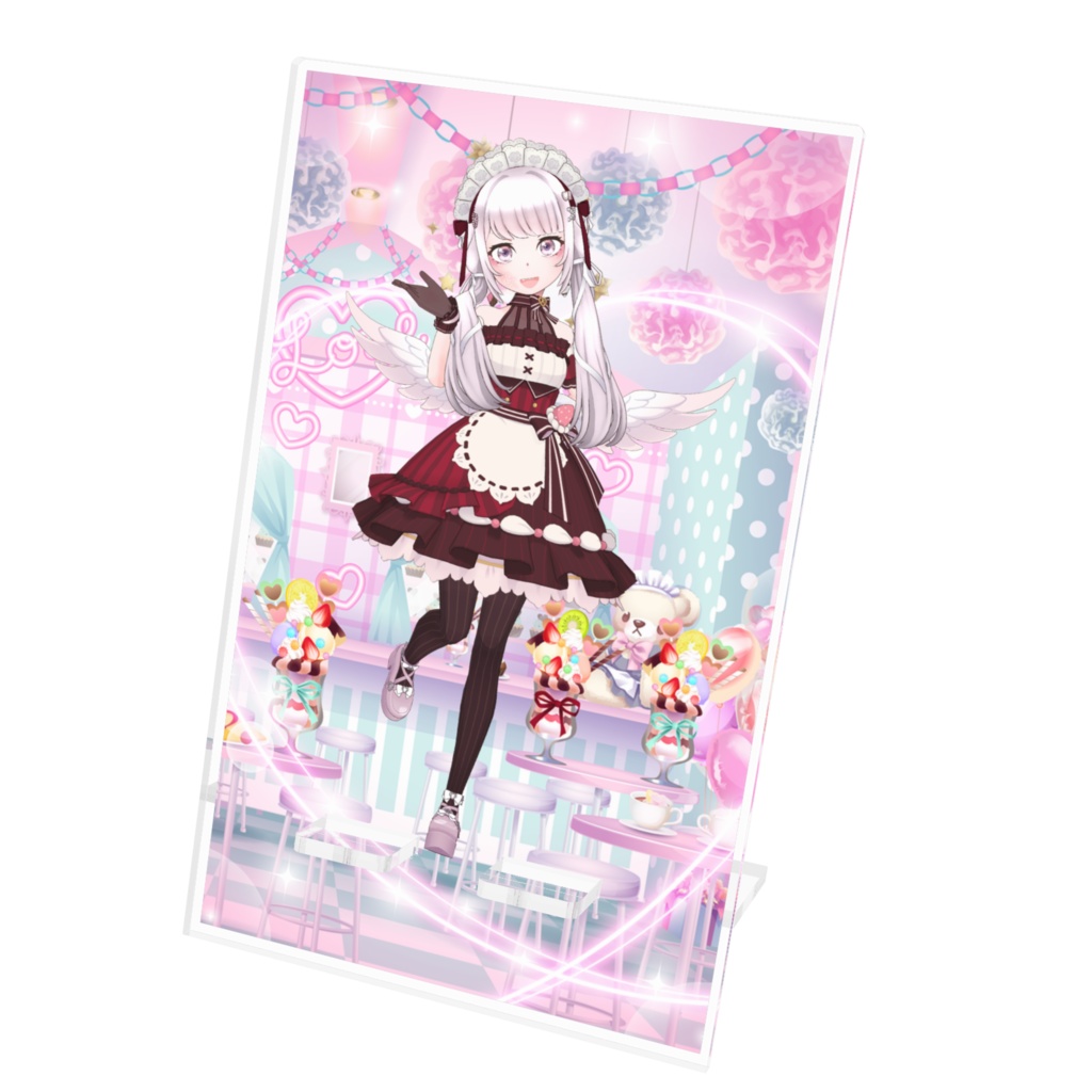 【ここあななみ】12月記念日グッズ-アクリルスマホスタンド[1218]