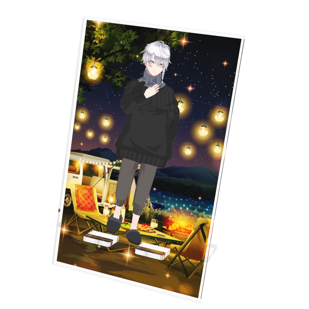 【さと】12月記念日グッズ-アクリルスマホスタンド[1203]