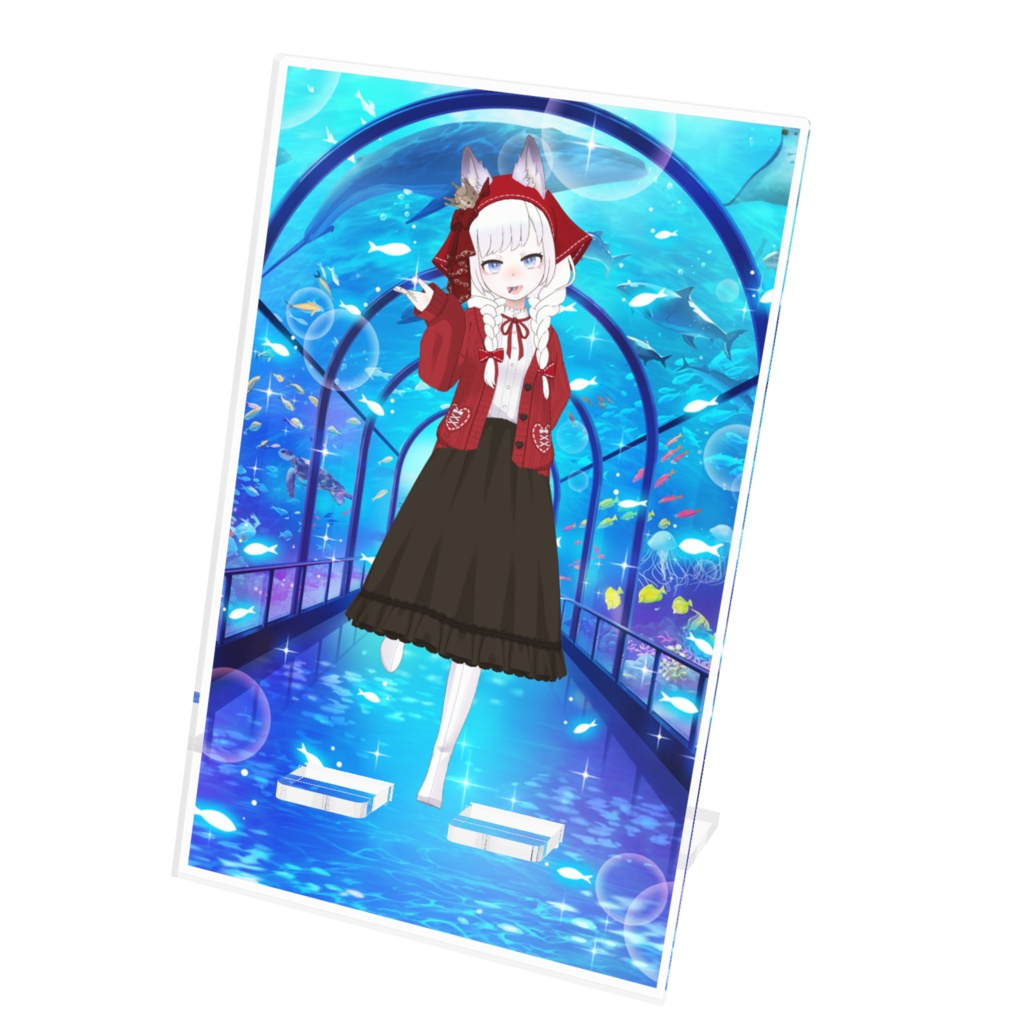 【こんこちゃん】12月記念日グッズ-アクリルスマホスタンド[1230]