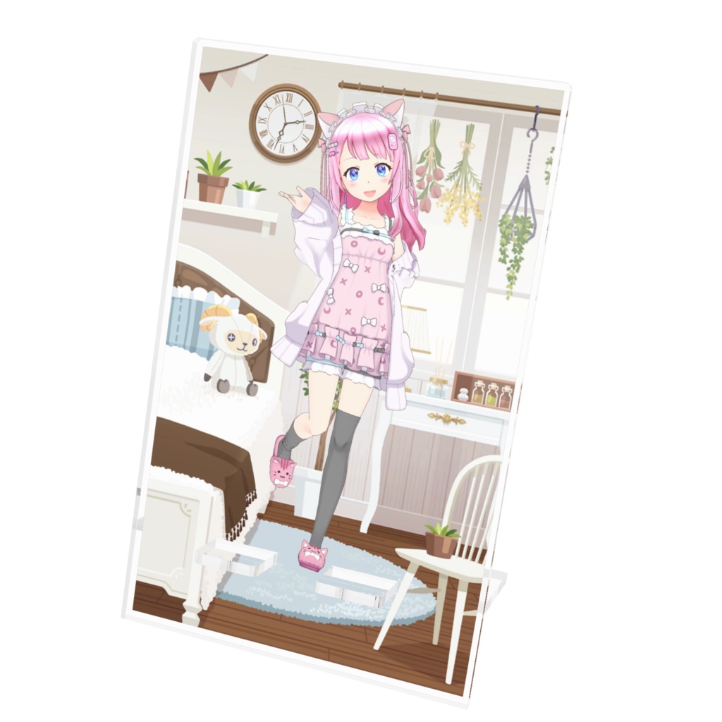 【さとみち】12月記念日グッズ-アクリルスマホスタンド[1217]