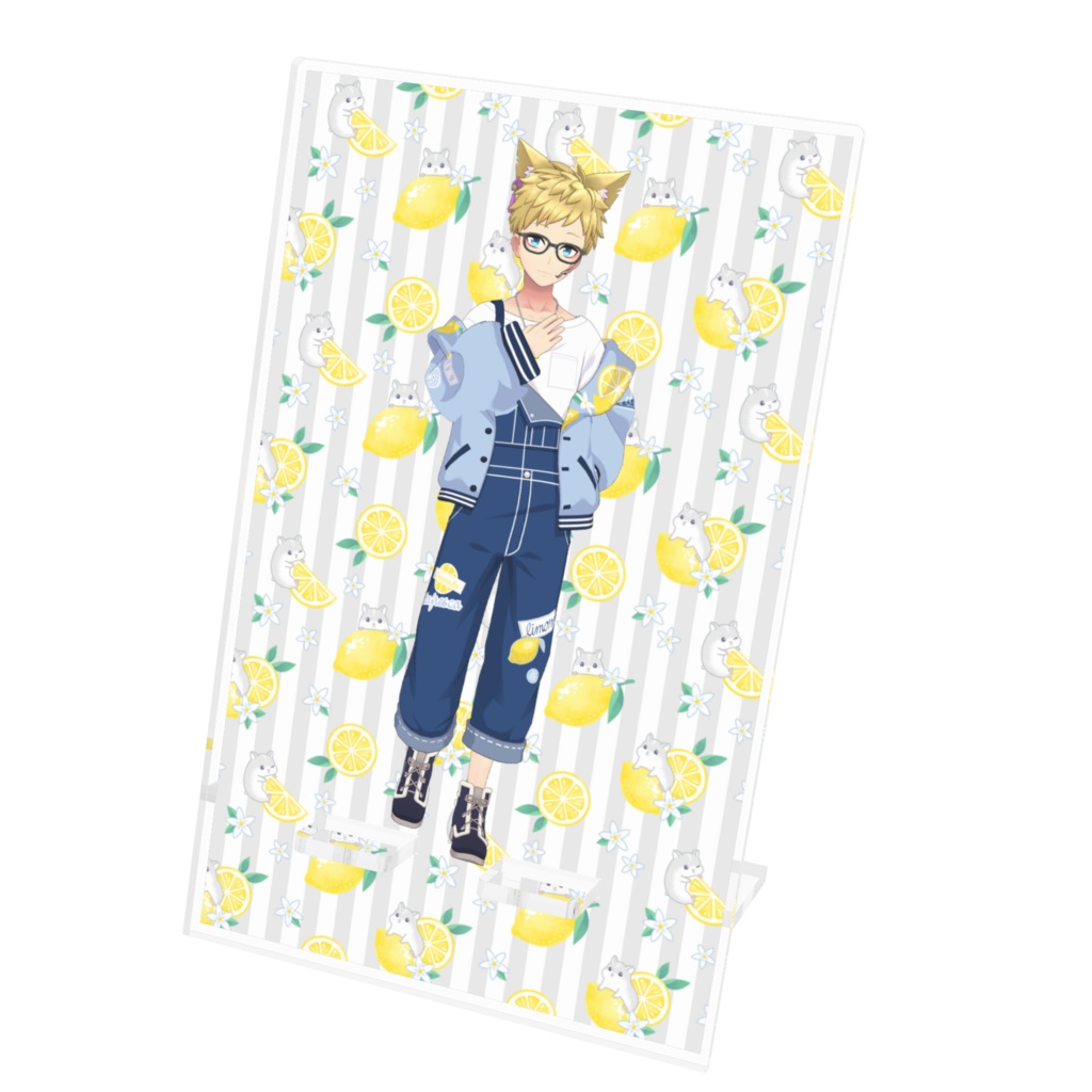 【しゃもはる】12月記念日グッズ-アクリルスマホスタンド[1218]