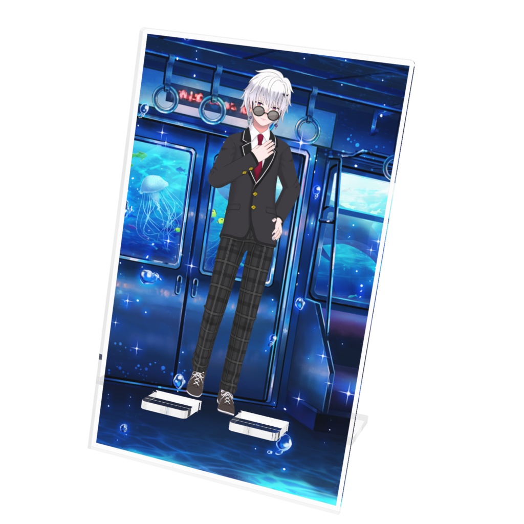 【しょぼん】12月記念日グッズ-アクリルスマホスタンド[1214]