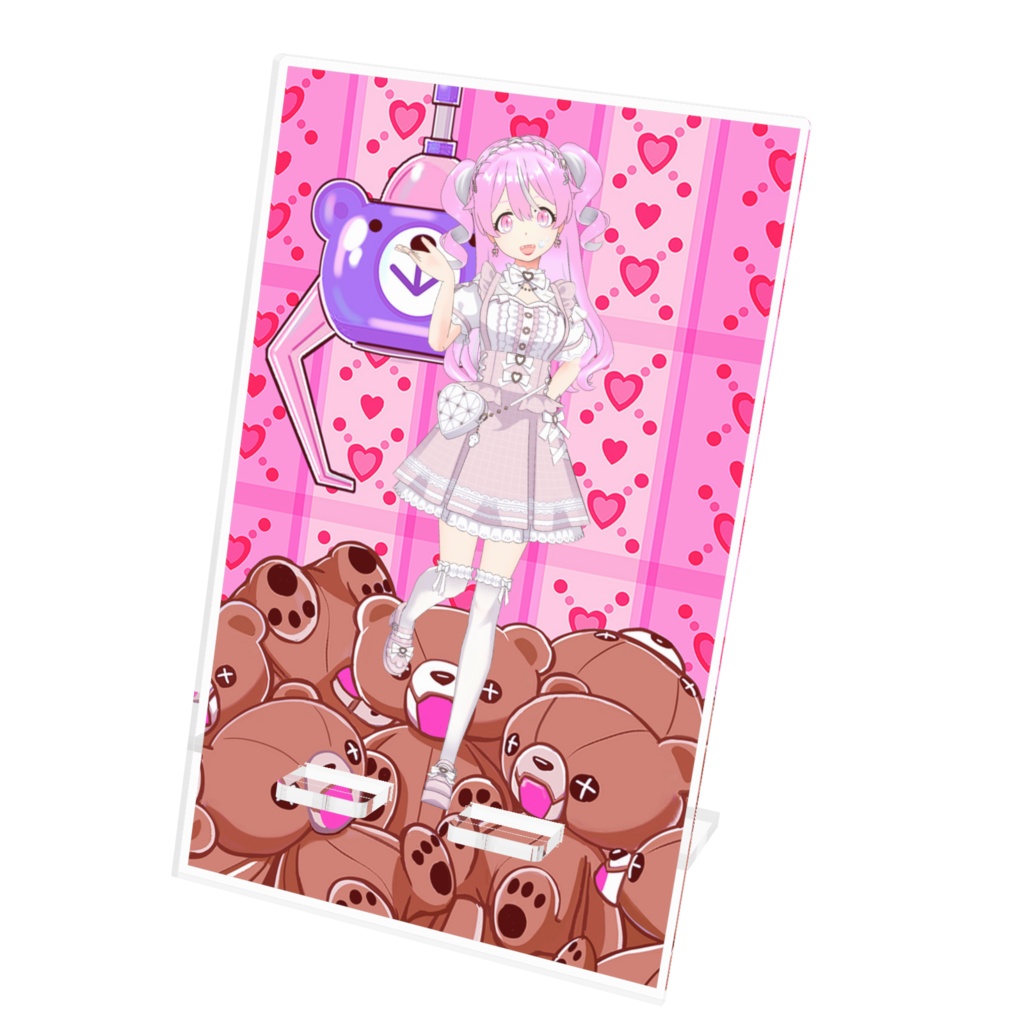【しーちゃ】12月記念日グッズ-アクリルスマホスタンド[1215]
