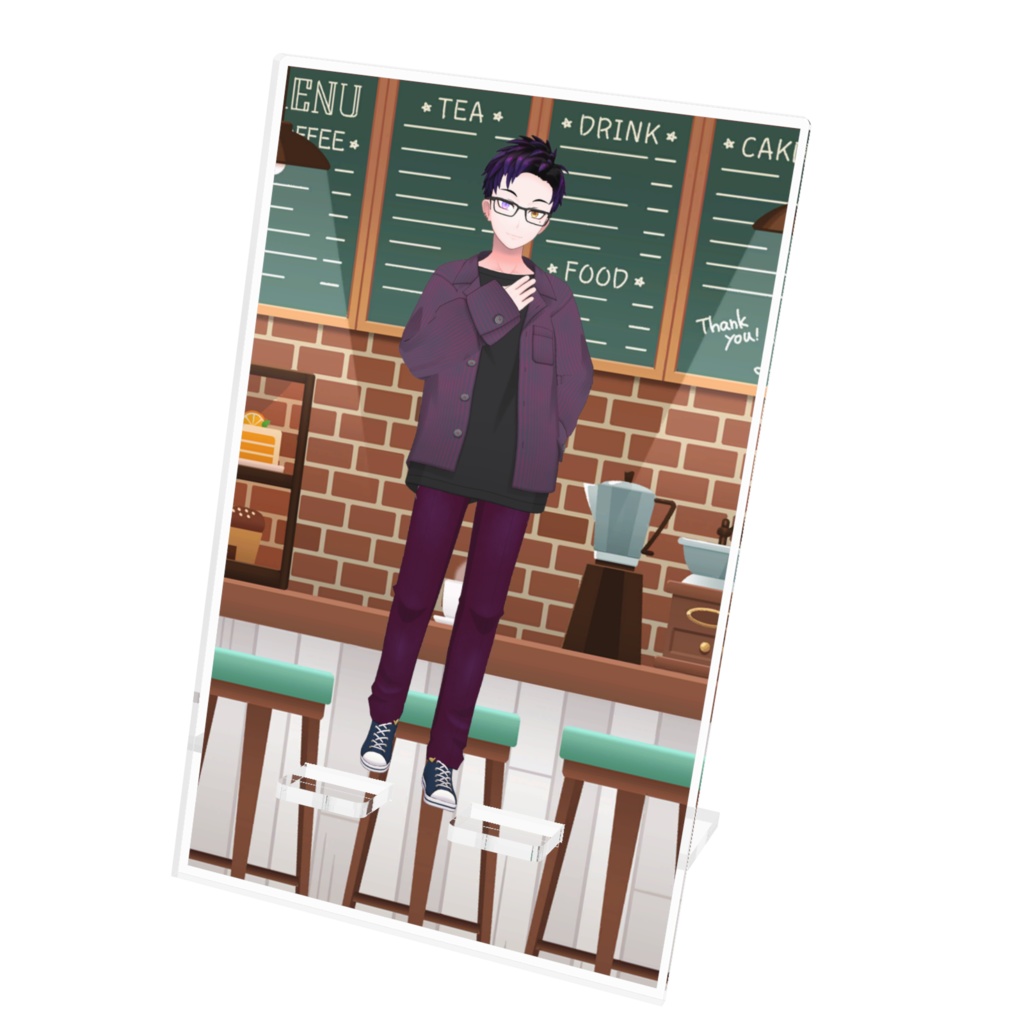 【ずんずん】12月記念日グッズ-アクリルスマホスタンド[1210]