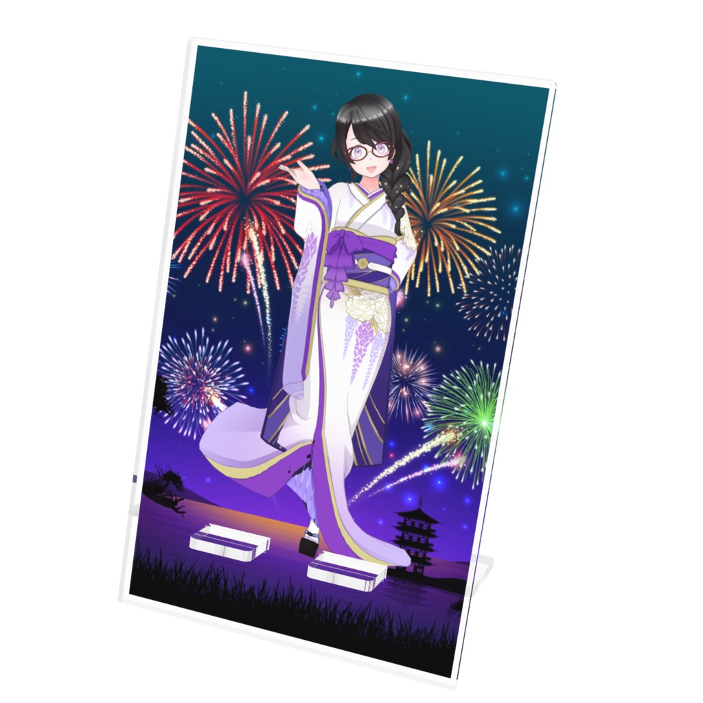 【せつ】12月記念日グッズ-アクリルスマホスタンド[1217]