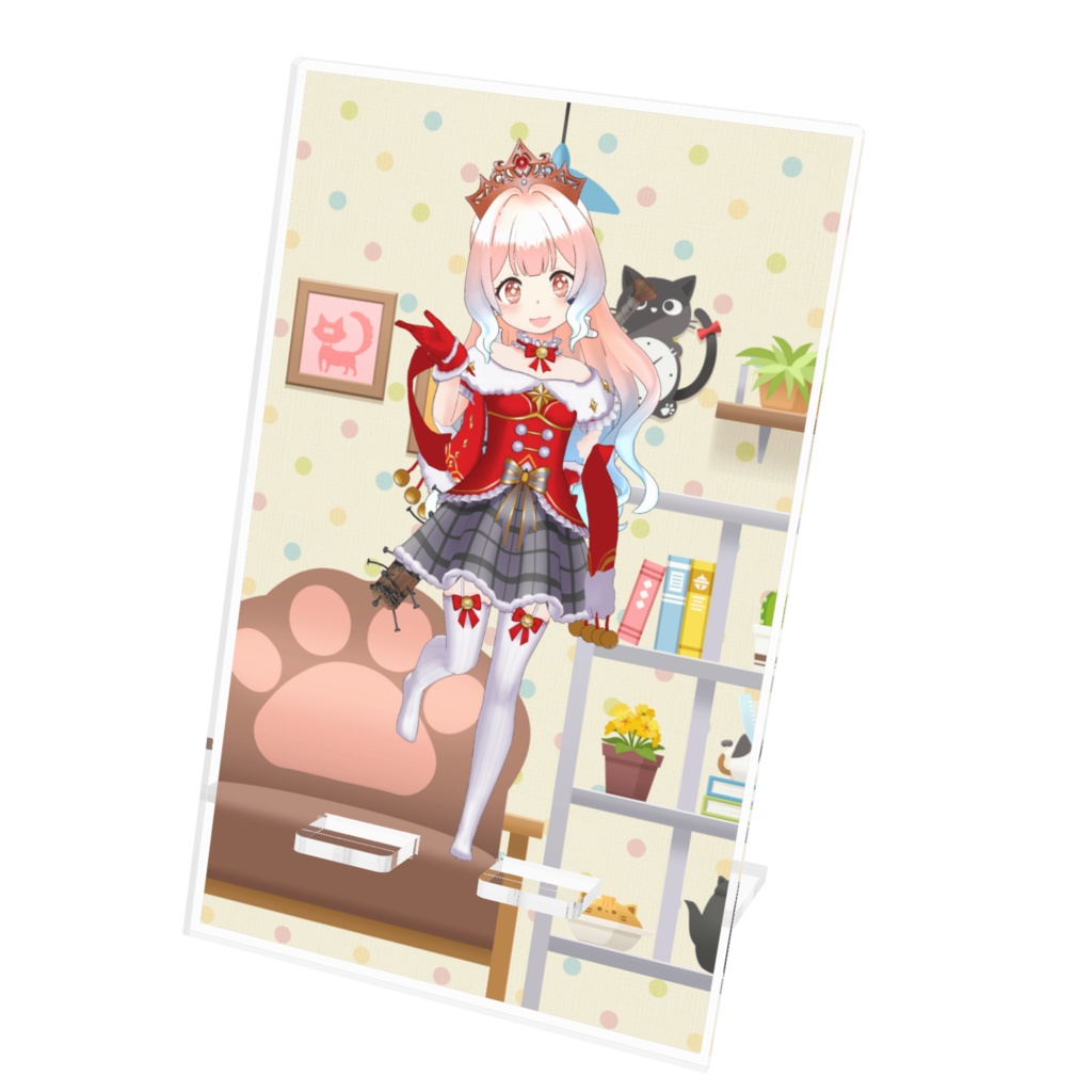 【ちぃたま】12月記念日グッズ-アクリルスマホスタンド[1225]