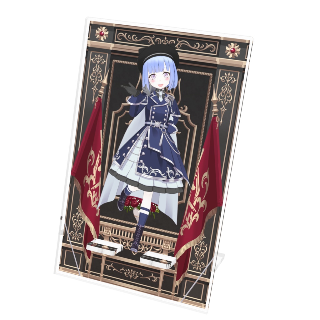 【ちょもらんま】12月記念日グッズ-アクリルスマホスタンド[1227]