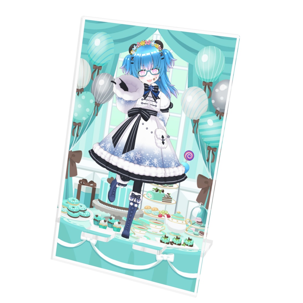 【にぃ】12月記念日グッズ-アクリルスマホスタンド[1202]