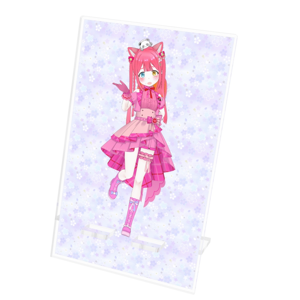 【にゃる】12月記念日グッズ-アクリルスマホスタンド[1207]