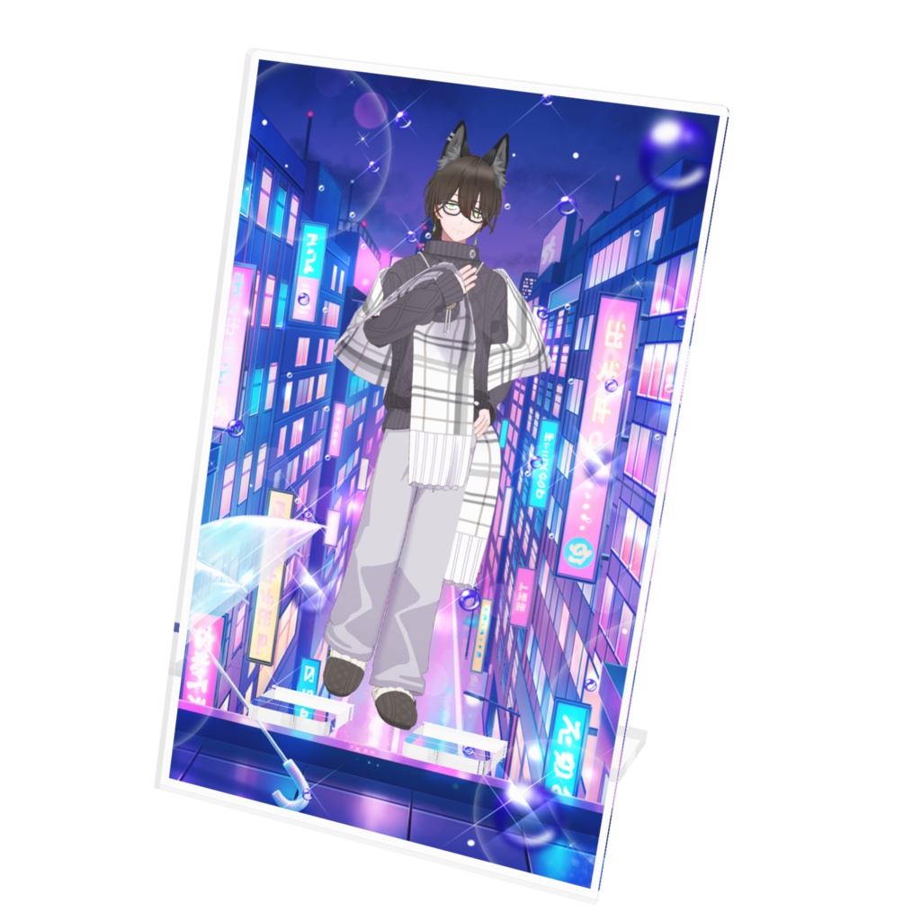 【にこ】12月記念日グッズ-アクリルスマホスタンド[1223]