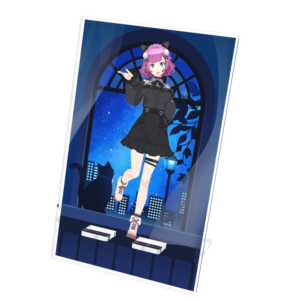 【ねこたみ】12月記念日グッズ-アクリルスマホスタンド[1224]