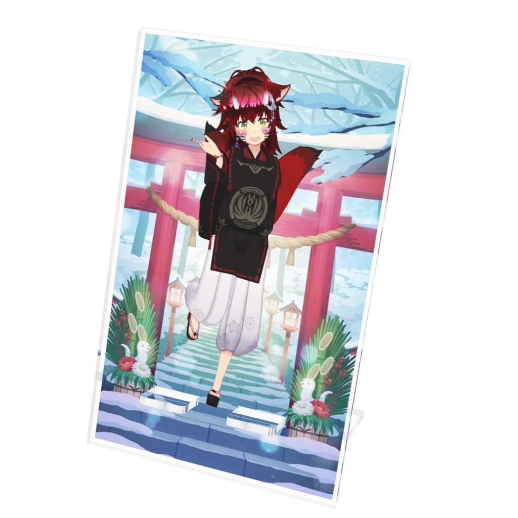 【ねもたゃ】12月記念日グッズ-アクリルスマホスタンド[1230]