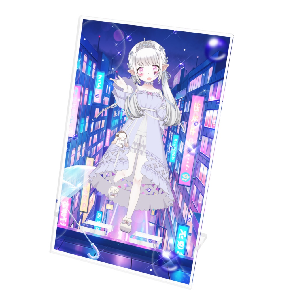 【ねむり姫】12月記念日グッズ-アクリルスマホスタンド[1230]