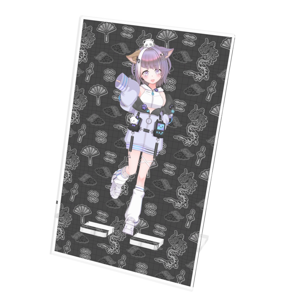 【ぷんぽん　ぱん】12月記念日グッズ-アクリルスマホスタンド[1228]