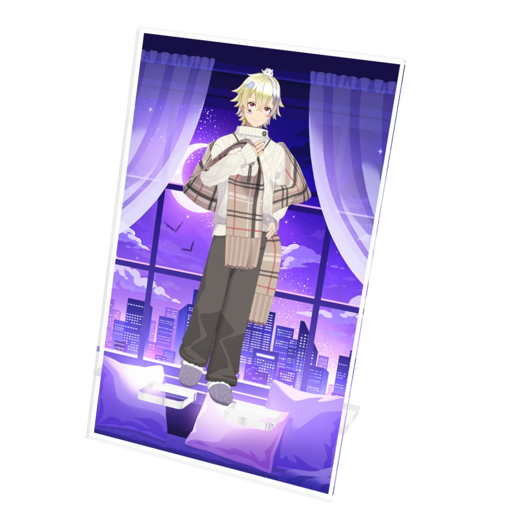 【ほこり】12月記念日グッズ-アクリルスマホスタンド[1207]