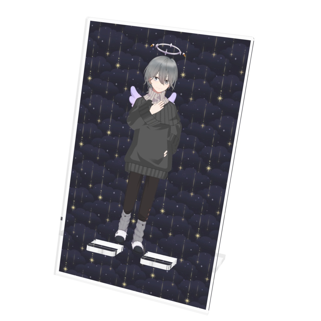 【ぽち＠】12月記念日グッズ-アクリルスマホスタンド[1201]