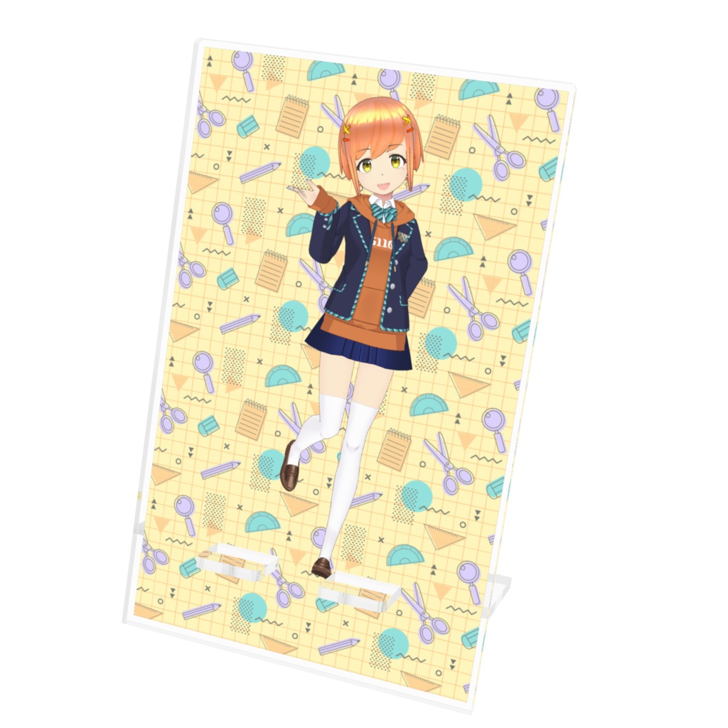 【ましろ】12月記念日グッズ-アクリルスマホスタンド[1228]