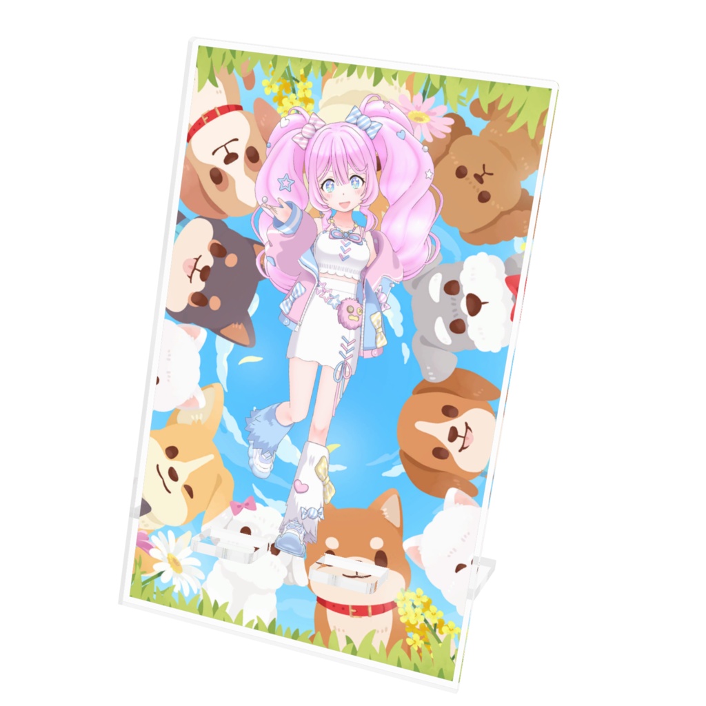 【まめ】12月記念日グッズ-アクリルスマホスタンド[1212]