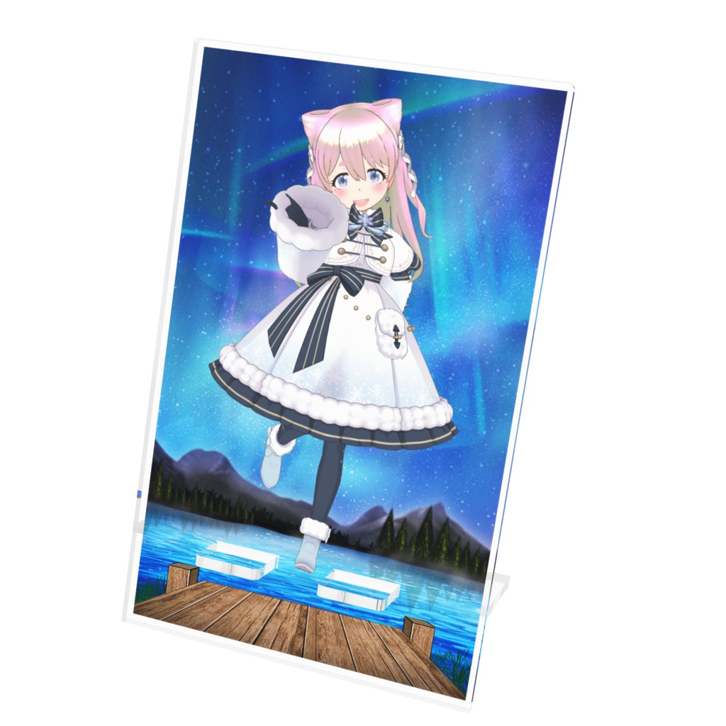 【みつりんご】12月記念日グッズ-アクリルスマホスタンド[1203]