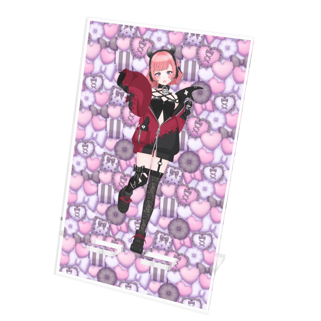 【めろ】12月記念日グッズ-アクリルスマホスタンド[1214]