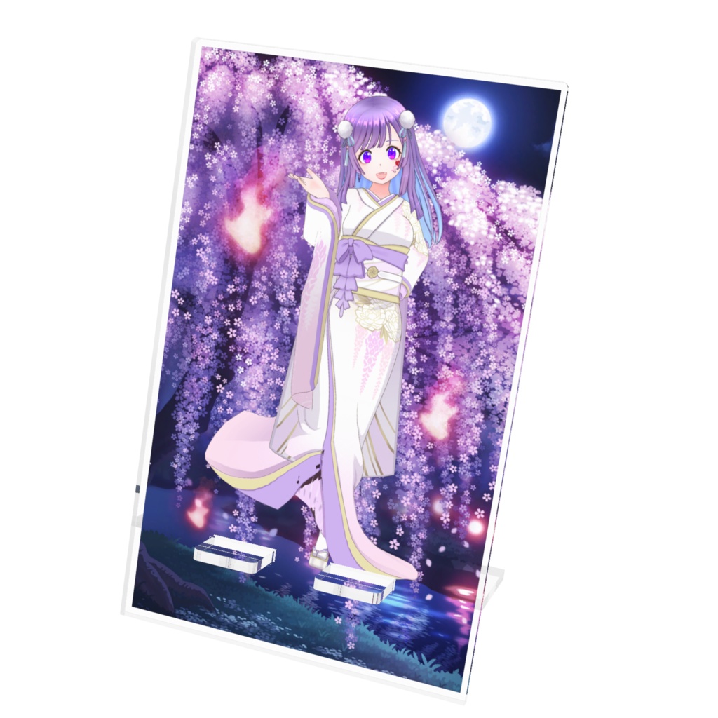 【ゆい】12月記念日グッズ-アクリルスマホスタンド[1215]