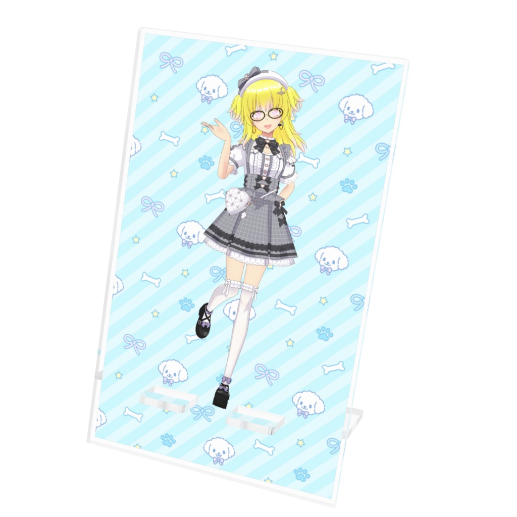 【ゆりんこママン】12月記念日グッズ-アクリルスマホスタンド[1229]