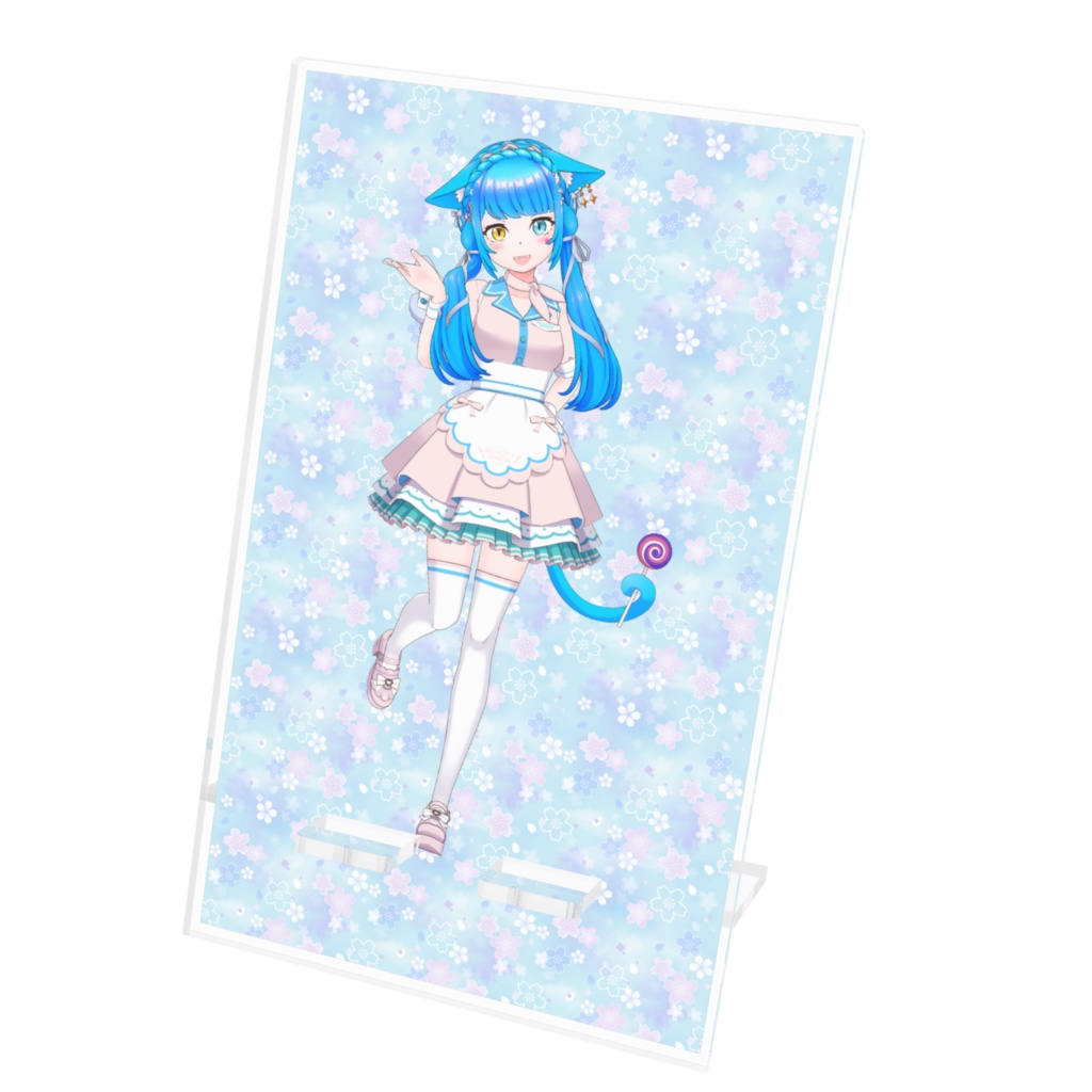 【ゆずちゃん】12月記念日グッズ-アクリルスマホスタンド[1214]