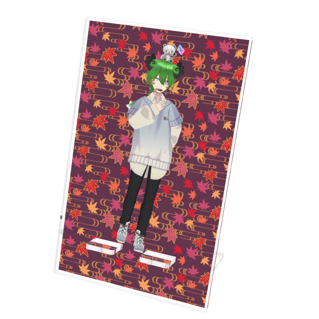 【よしほ】12月記念日グッズ-アクリルスマホスタンド[1207]